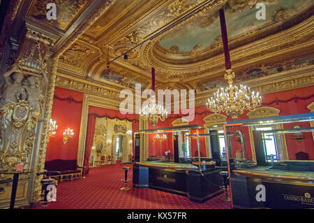 BRD, Bade-Wurtemberg, Baden-Baden, Casino im Kurhaus Banque D'Images