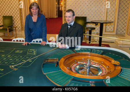 BRD, Bade-Wurtemberg, Baden-Baden, Casino im Kurhaus Banque D'Images