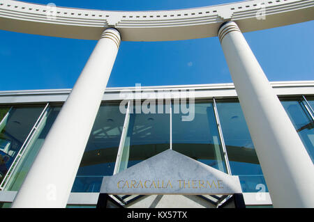 BRD, Bade-Wurtemberg, Baden-Baden, Caracalla Therme, ein Thermalbad, das 1983 bis 1985 nach Plänen des Freiburger Architekten Hans-Dieter Hecker erb Banque D'Images