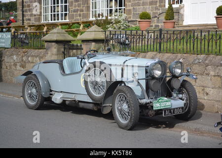 1933 Talbot Alpine en 105, Northumberland Chatton Banque D'Images