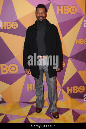Beverly Hills, CA, États-Unis. 7 janvier 2018. 07 janvier 2018 - Beverly Hills, Californie - Deon Cole. 2018 HBO Golden Globes After Party au Beverly Hilton Hotel à Beverly Hills. Crédit photo : Birdie Thompson/AdMedia Banque D'Images