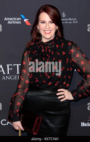 Los Angeles, CA, USA. 6 janvier, 2018. Megan Mullally aux arrivées pour le BAFTA Los Angeles Tea Party, le Four Seasons Hotel Los Angeles at Beverly Hill, Los Angeles, CA 6 janvier 2018. Credit : Priscilla Grant/Everett Collection/Alamy Live News Banque D'Images