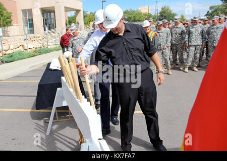 La Garde nationale de l'Utah innove sur le nouvel immeuble de l'Administration au Camp Williams - 9-11-13 Banque D'Images