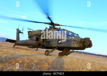 1-211e ARB participe à l'opération Thunder Hammer, un événement de formation du niveau de la division avec 40e CAB de la Garde nationale de Californie en juin 2014. Banque D'Images