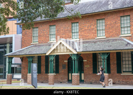 Brislington maison construite 1821 plus vieille ville chambre à Parramatta, maintenant un musée médical et infirmier,Western Sydney, Australie Banque D'Images