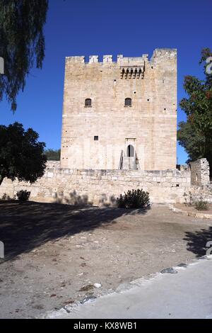 Château Kolossi Kolossi, Chypre, Banque D'Images