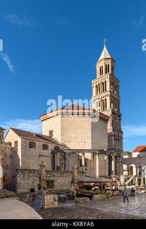 Cathédrale de saint Domnius, Split, Croatie Banque D'Images