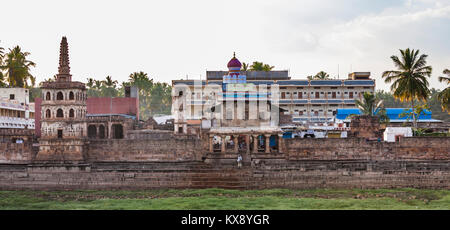 L'Asie, l'Inde, Karnataka, Cholachagudd, Banashankari Second Stage, Banashankari Second Stage Temple Banque D'Images