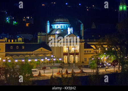 Italien, Südtirol, Meran, Kurhaus an der Passerpromenade Banque D'Images