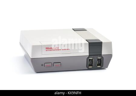 Nintengo NES classic edition Banque D'Images