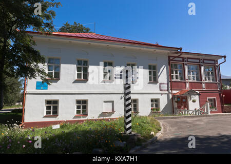 Belozersk, Vologda Region, Russie - le 10 août 2015 : Musée du Lac Blanc dans la ville de Belozersk Vologda Region Banque D'Images