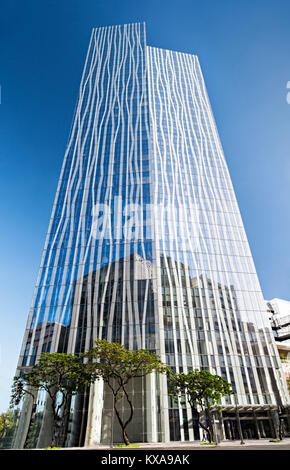 Manille, Philippines - Le 23 février : City Bank Tower dans la région de Makati, Février 23, 2013, Manille, Philippines. Banque D'Images