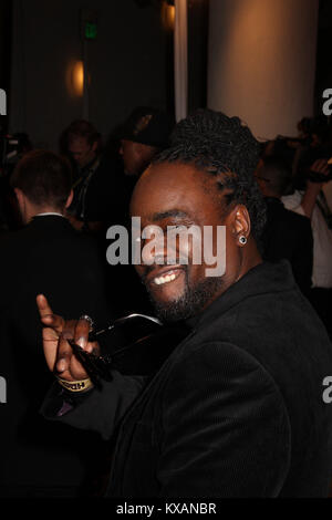 Los Angeles, Californie, USA. Jan 7, 2018. Wale 01/07/2018 La 75e Golden Globe Awards annuels après HBO a tenu à l'Circa 55 Restaurant au Beverly Hilton à Beverly Hills, CA Photo par Izumi Hasegawa/HollywoodNewsWire.co Crédit : Hollywood News Wire Inc./Alamy Live News Banque D'Images