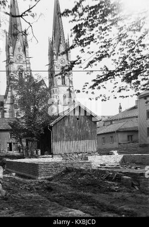 Skara, Sankt Nikolaus kyrkoruin - KMB - 16000200169099 Banque D'Images