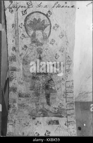 Église Sankt Laurentius à Skivarp, Suède, présentant une architecture médiévale et une signification culturelle régionale. Banque D'Images