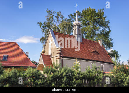 L'église orthodoxe de Saint Anne à Gizycko ville en Warmian-Masurian Voïvodie de Pologne Banque D'Images