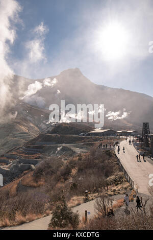 Photographie à Hakone sites historiques avec Banque D'Images