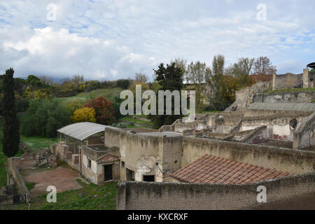 Porta Marina, ruines de Pompéi, 25 novembre 2017 Banque D'Images