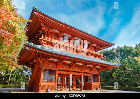 Daimon Gate, l'ancienne entrée principale de Koyasan (Mt. Koya) à Wakayama Wakayama, Japon - le 29 octobre : Daimon gate à Wakayama, Japon, le 29 octobre Banque D'Images