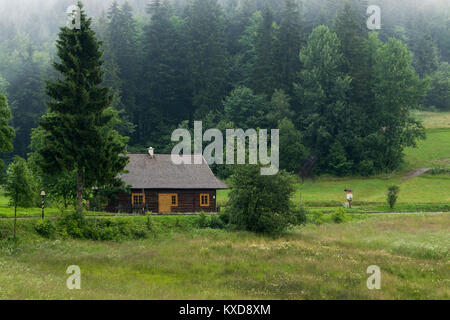 Petite cabane dans les bois Banque D'Images