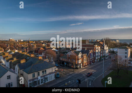 Worthing High Street, West Sussex, UK Banque D'Images