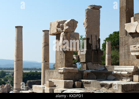 Memmius Monument situé sur l'ancienne ville grecque d'Ephèse Banque D'Images