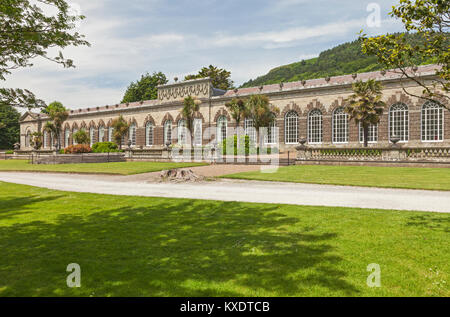 L'orangerie, Margam Country Park, Port Talbot, Pays de Galles, Royaume-Uni Banque D'Images