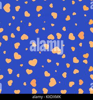 Valentines Day hearts Seamless pattern. Fond amour Illustration de Vecteur