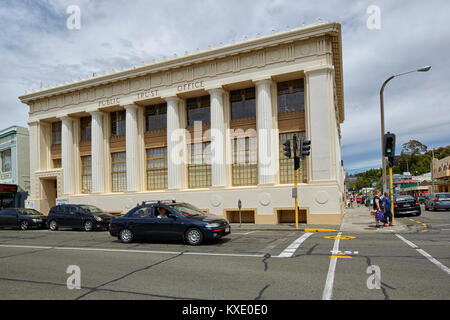 La confiance du public office building, Tennyson Street, Napier, Nouvelle-Zélande Banque D'Images