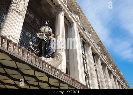 Magasin Selfridges sur Oxford Street, Londres. Banque D'Images