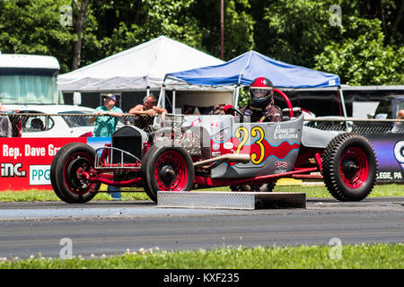 Ressortissants nostalgie à Beaver Springs dragway Florida Banque D'Images