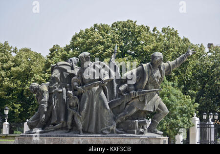 Chambre de gouvernement de Macédoine (Vlada Na Republika Makedonija), Skopje Banque D'Images