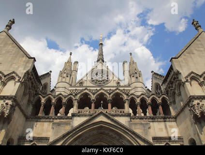 Royal Courts of Justice Londres Banque D'Images