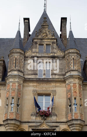 Chateau à Bagnoles de l'Orne France Banque D'Images