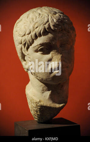 Elagabalus (ca.203-222). Empereur Romain. Buste. En. Artiste inconnu. Galerie nationale. Oslo. La Norvège. Banque D'Images