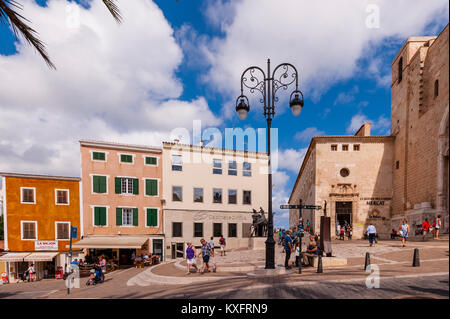 Mahon , Menorca , Baléares , Espagne Banque D'Images