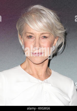 West Hollywood, Californie, USA. 09Th Jan, 2018. West Hollywood, CA. Jan 9, 2018. Helen Mirren au Los Angeles premiere de l'asile de loisirs à West Hollywood, Californie le 9 janvier 2018. Credit : Faye Sadou/media/Alamy Punch Live News Crédit : MediaPunch Inc/Alamy Live News Banque D'Images