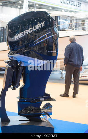 ExCel, Londres, Royaume-Uni. 10 janvier, 2018. Les cinq jours "London Boat Show s'ouvre avec toutes les choses milles marins, grands et petits. Credit : Malcolm Park/Alamy Live News. Banque D'Images