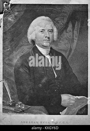 Abraham Rees JJ FRS (imprimer) ANL3364389 Cropped Banque D'Images