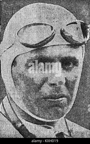 Achille Varzi, au GP de Monaco 1933 Banque D'Images