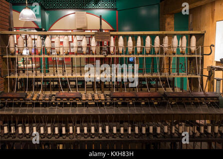 Boott Cotton Mills Museum Lowell MA Banque D'Images