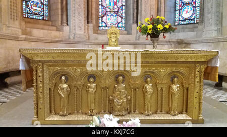 Basilique Saint-Martin d'Ainay - Intérieur - Autel Banque D'Images