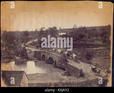 Sur le pont d'Antietam Maryland et Sharpsburg Turnpike. (3110844778) Banque D'Images