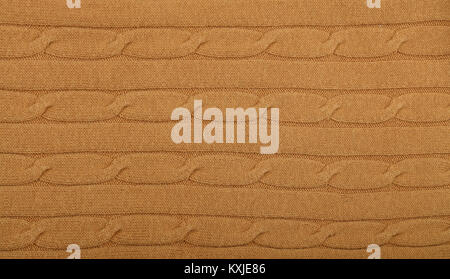 Close up de fond brun pastel beige en laine la texture Banque D'Images