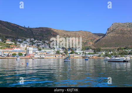 Port de Simons Town, False Bay, Simons Town, Afrique du Sud, de l'Océan Indien Banque D'Images