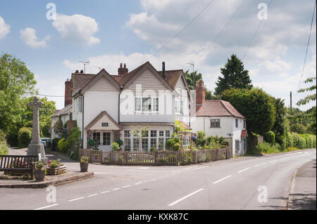 Ullenhall, près de Henley-in-Arden, Warwickshire, Angleterre, Royaume-Uni, Europe Banque D'Images