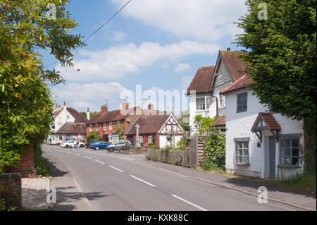 Le village de Ullenhall, près de Henley-in-Arden, Warwickshire, Angleterre, Royaume-Uni, Europe Banque D'Images