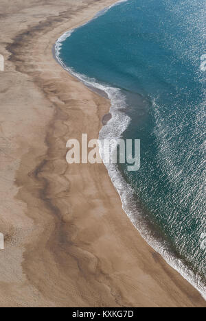 Caldas da Rainha, Portugal. Plage de Banque D'Images