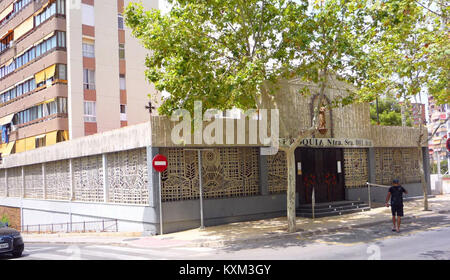 Benidorm - Paroisse de Nuestra Señora del Mar 1 Banque D'Images