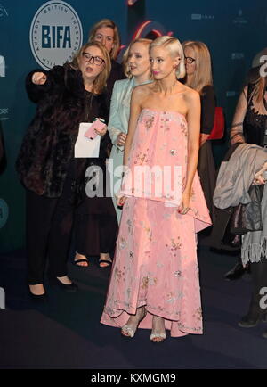 British Independent Film Awards au Old Billingsgate, Londres comprend : Andrea Riseborough Où : Bassillac, Royaume-Uni Quand : 10 Déc 2017 Crédit : WENN.com Banque D'Images